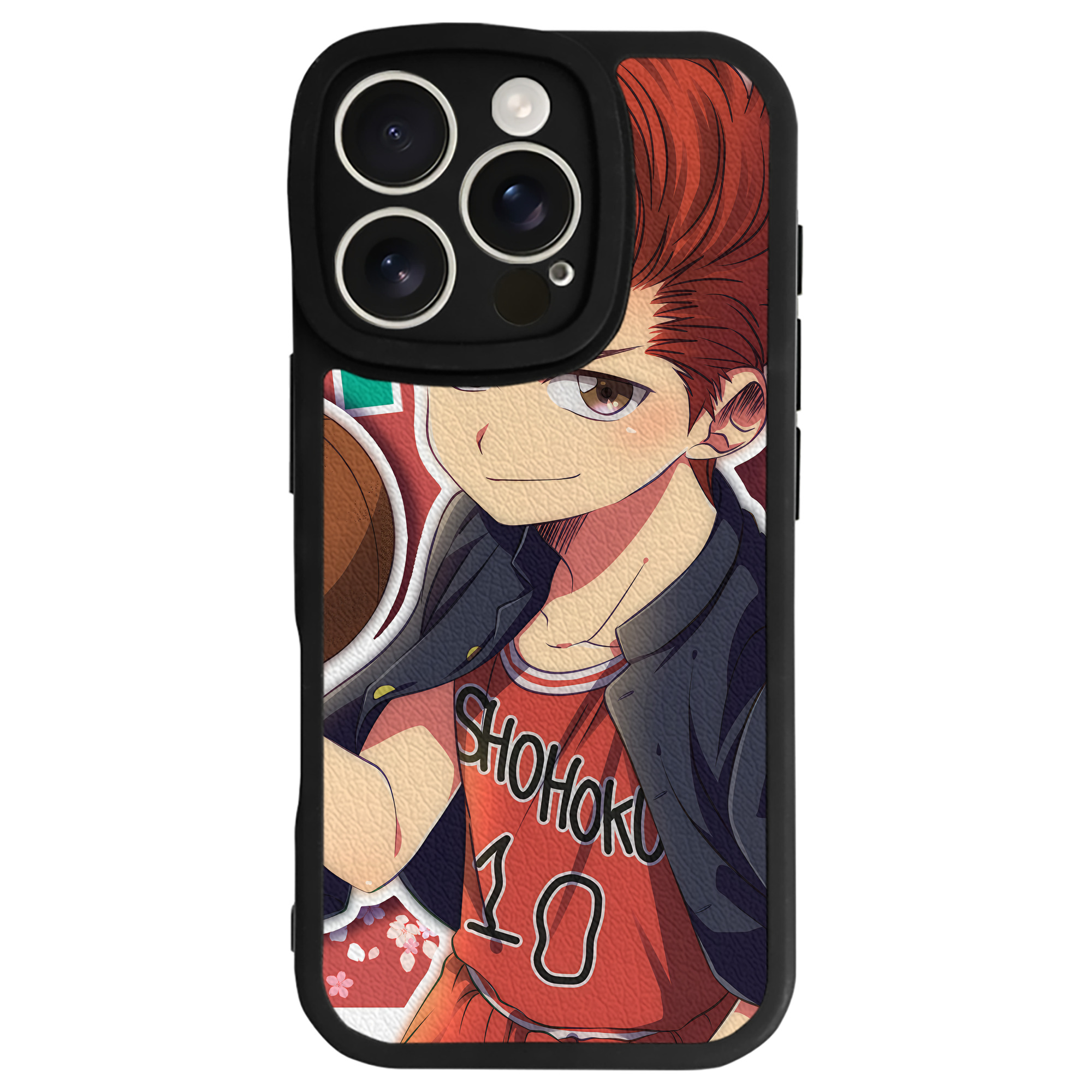 （画像用） SLAM DUNK／スラムダンク 【iPhone 16シリーズ対応】シリコンスマホケース（レザー調） 材質：シリコン